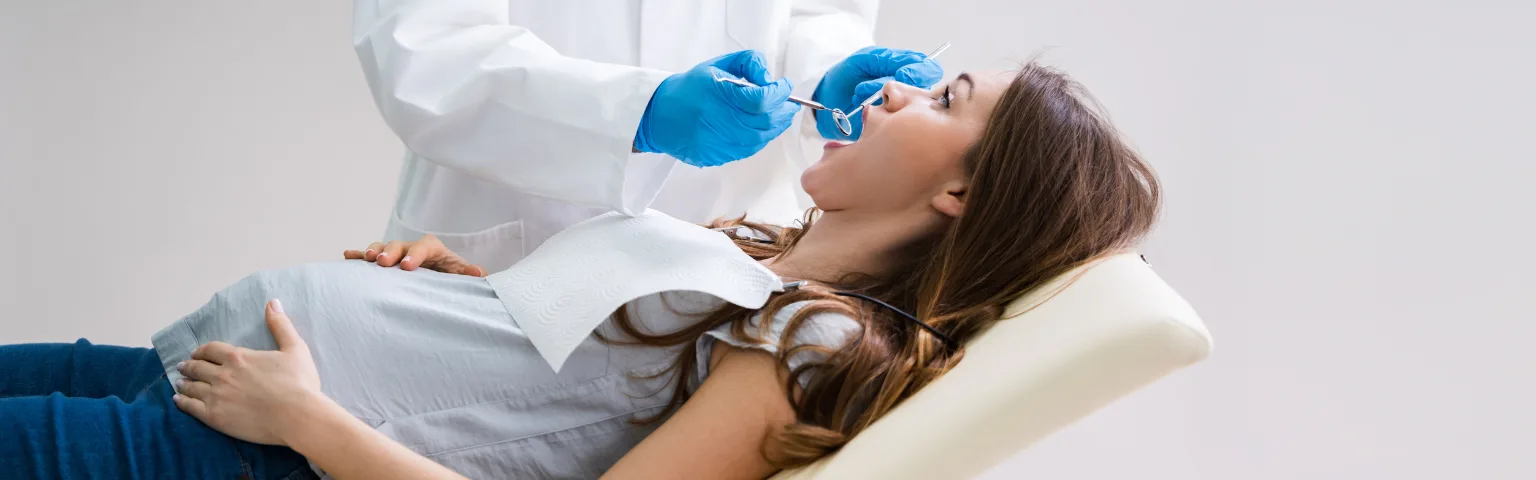 Sedation dentistry for pregnant women