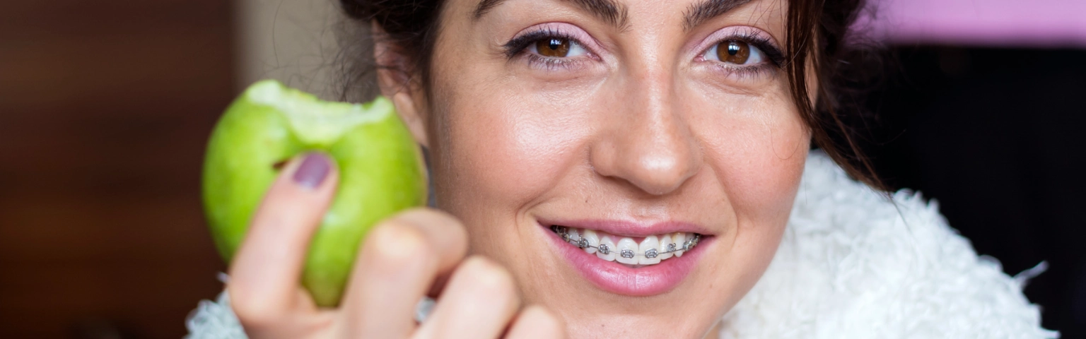 Foods you can and can't eat with braces